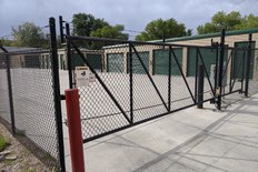 MJP Self Storage front gate