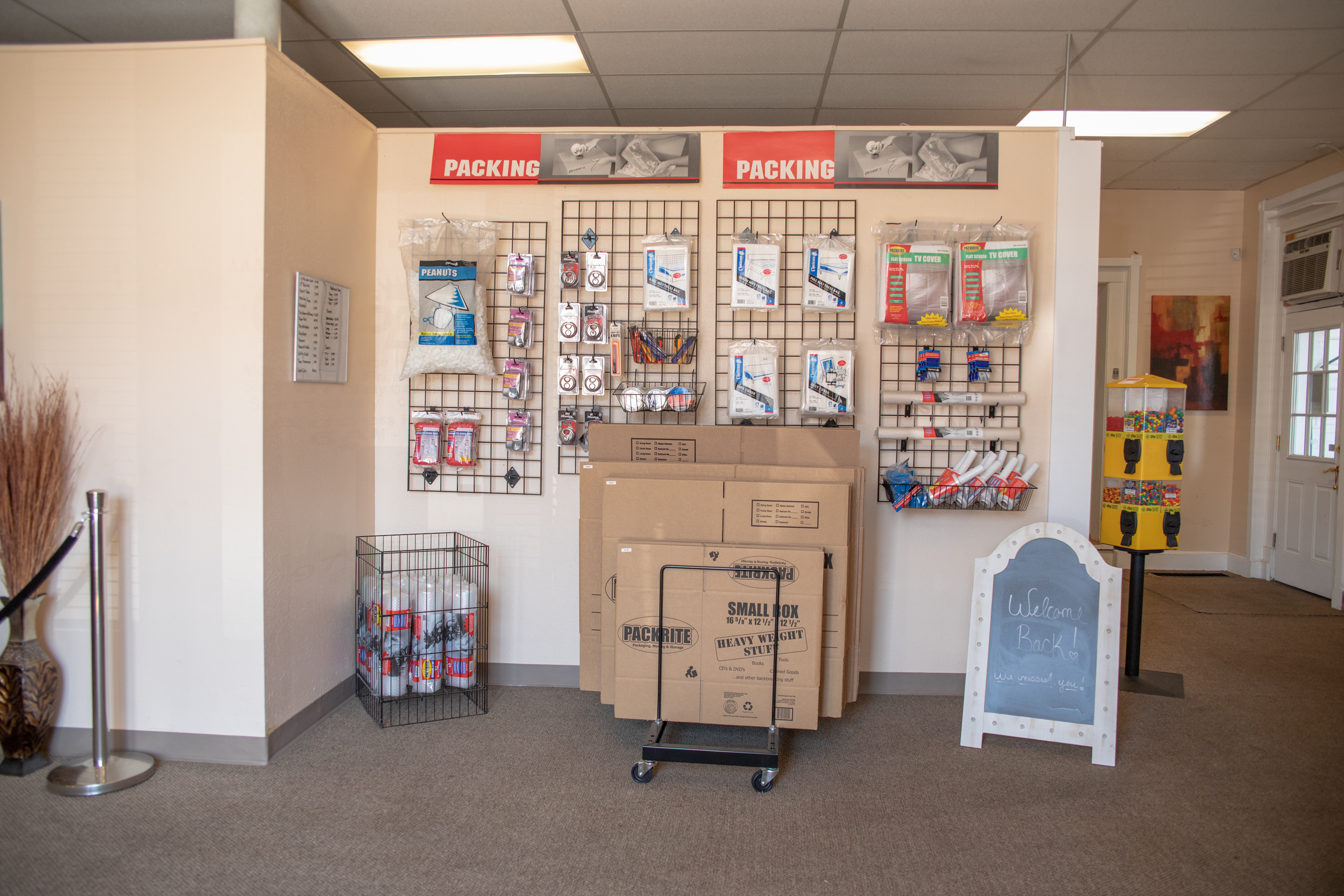 Boxes & Supplies at AAA King Self Storage in Greeley, CO