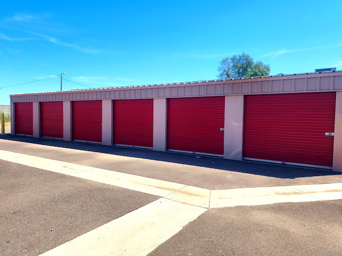 Outdoor Drive-up Self Storage Units - Casa Grande Self Storage