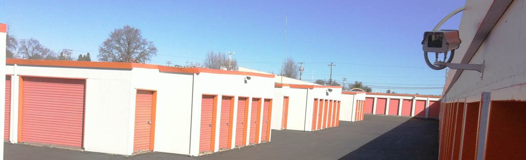 Drive-up access to outdoor storage units at Sentry Storage 9344 Greenback Ln