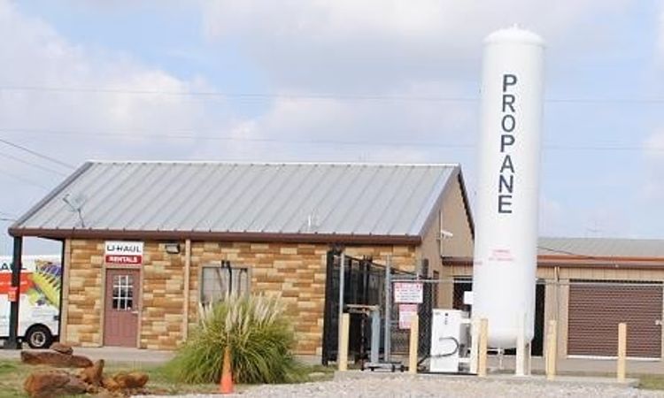 Propane Station at GreenFill Storage Aubrey Texas