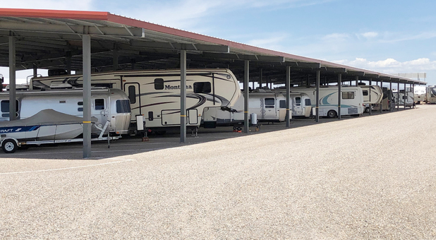 Covered Parking with Power at I25 RV-Boat Self-Storage