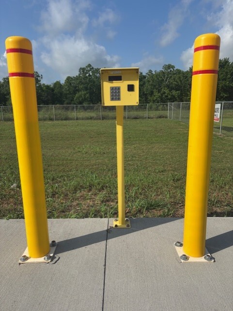 Manvel Self Storage Gate Code keypad box