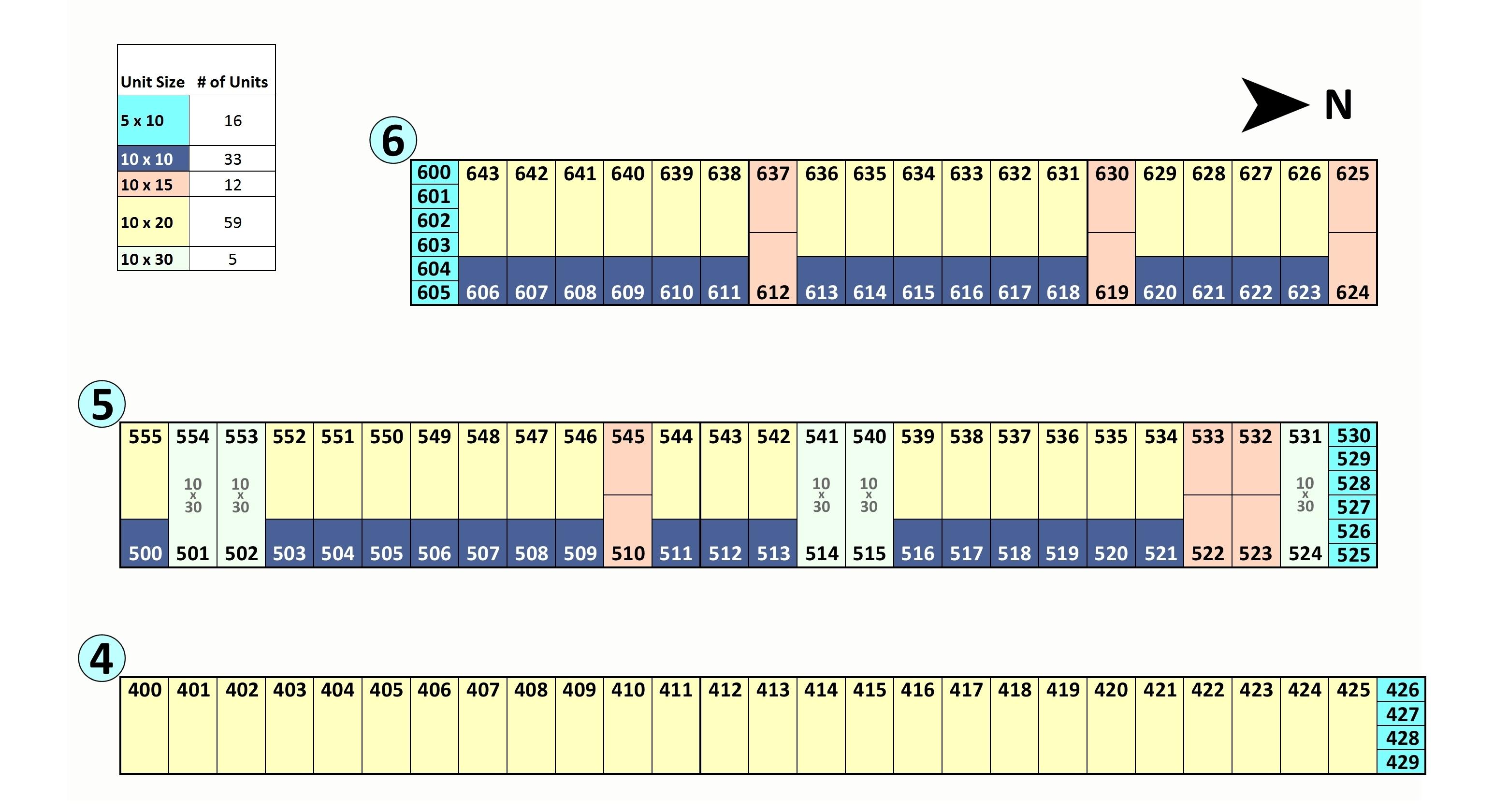 Legacy Storage Byron Self Storage Facility Site Plan For Buildings 4-6 Legacy Storage Byron Self Storage Facility Site Plan For Buildings 4-6
