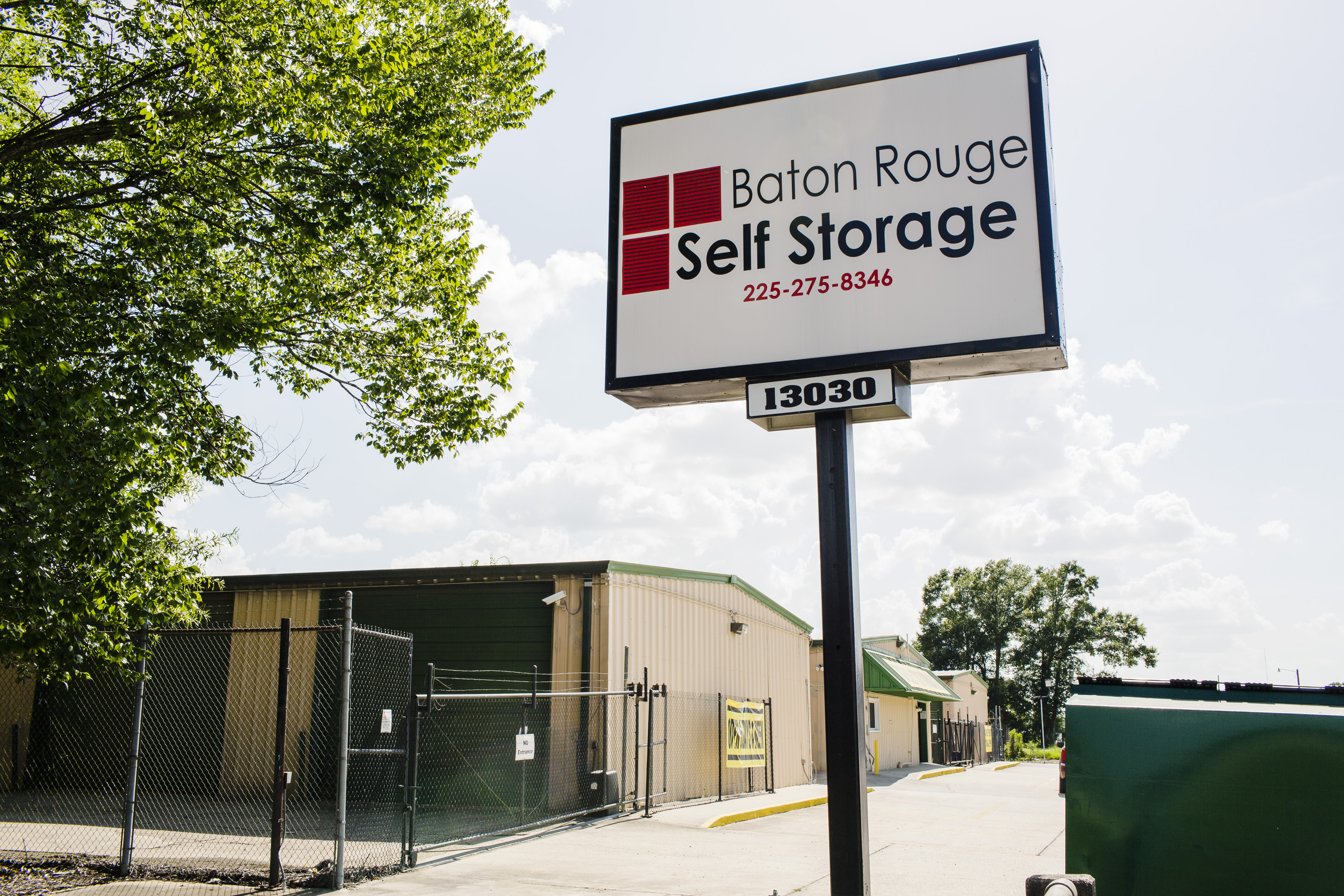 baton rouge self storage front sign baton rouge self storage front sign