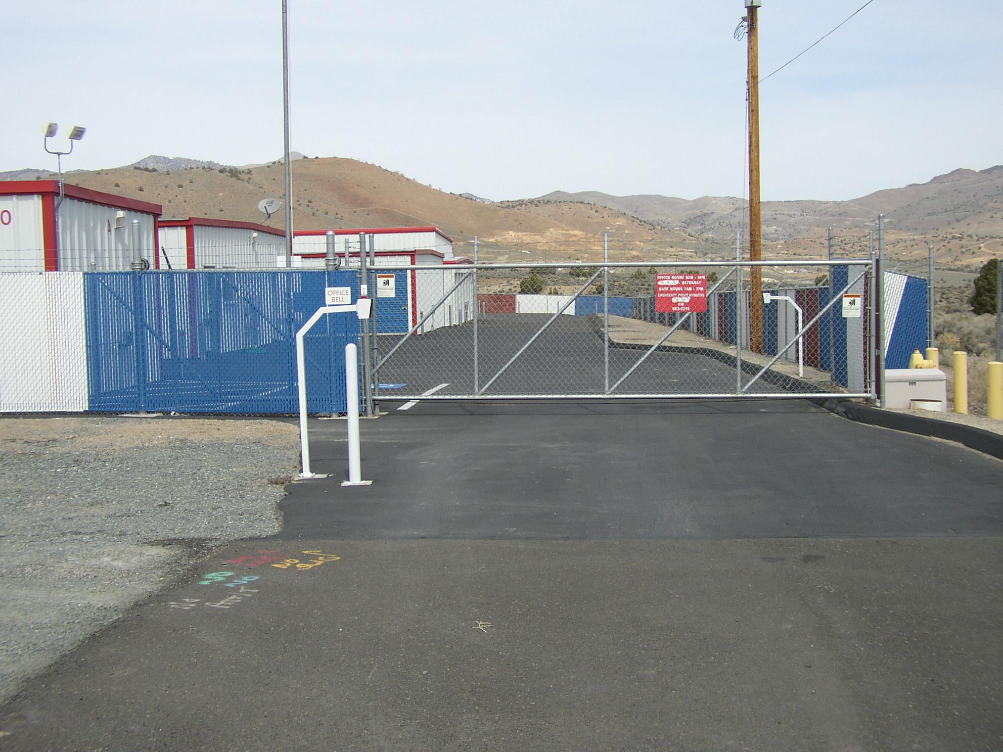 Gated Storage Facility in Mound House, NV