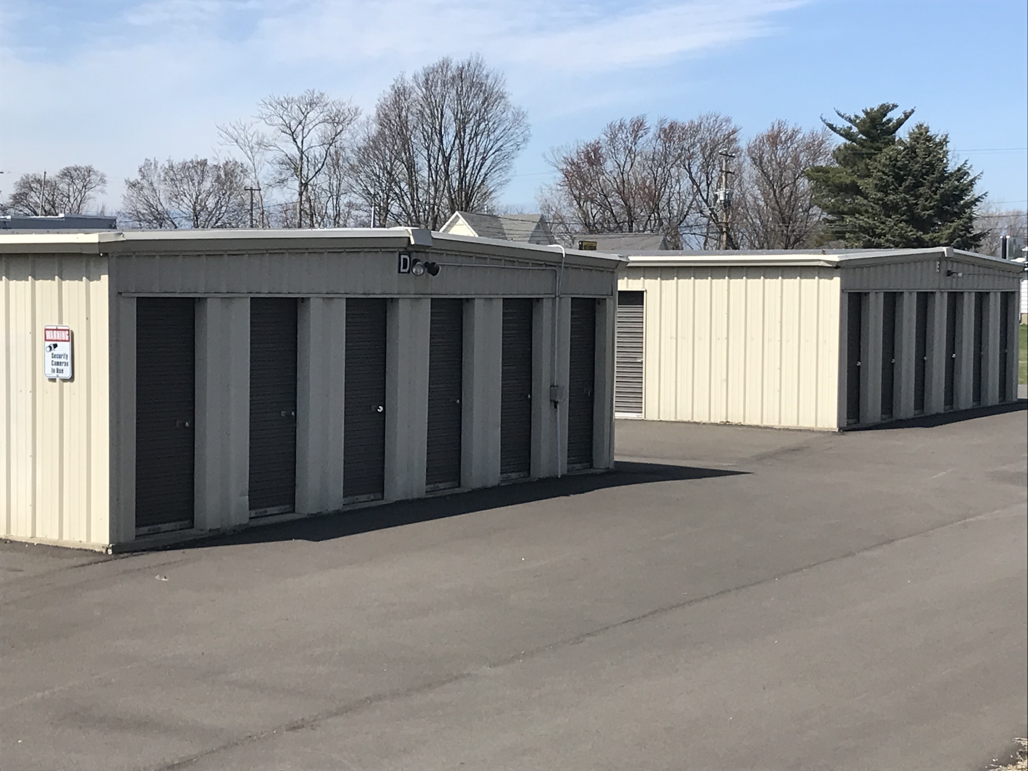 outdoor, safe storage facility