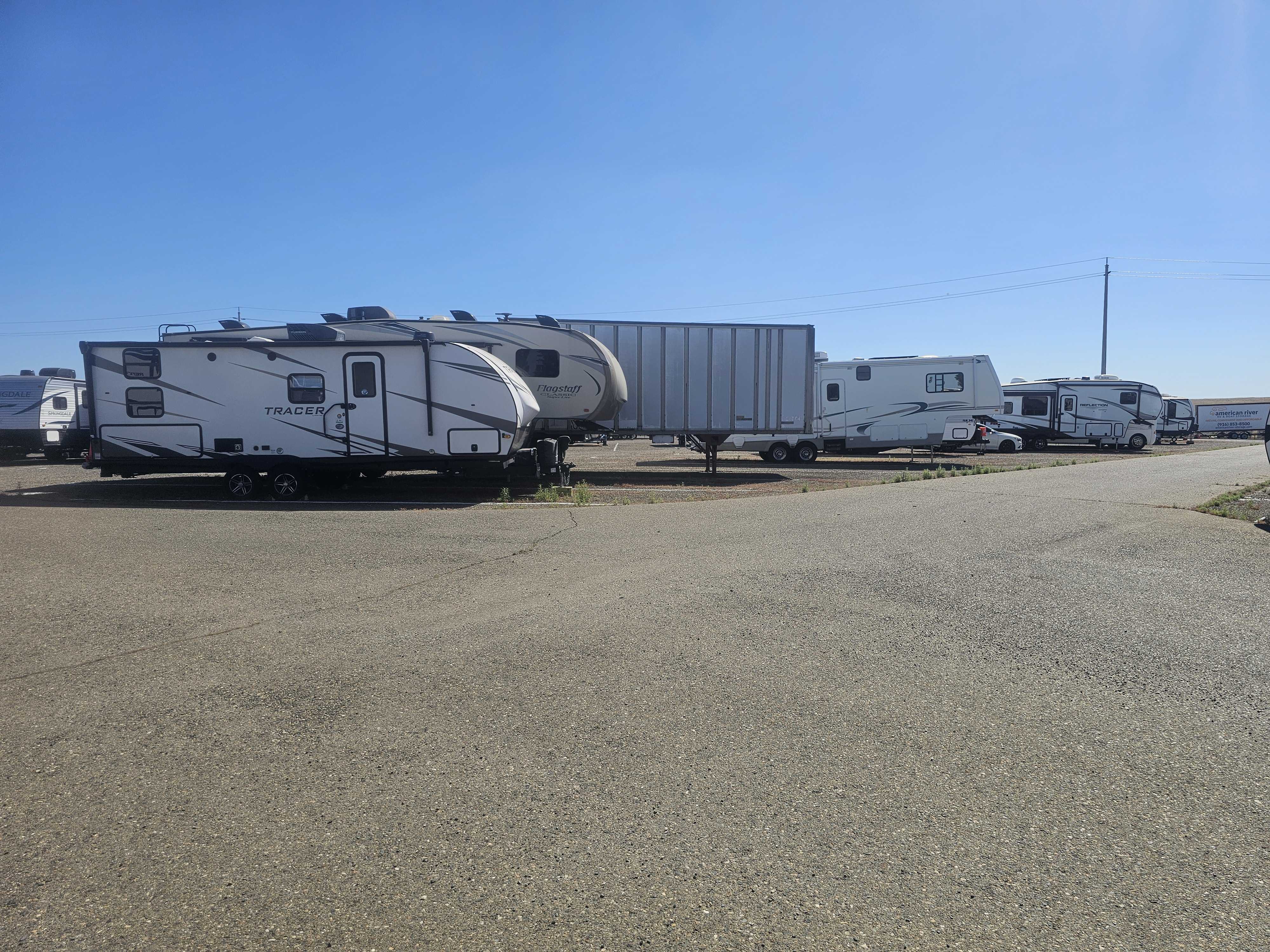 Secure Trailer Parking in Rancho Cordova, CA | 3671 Omec Park Dr