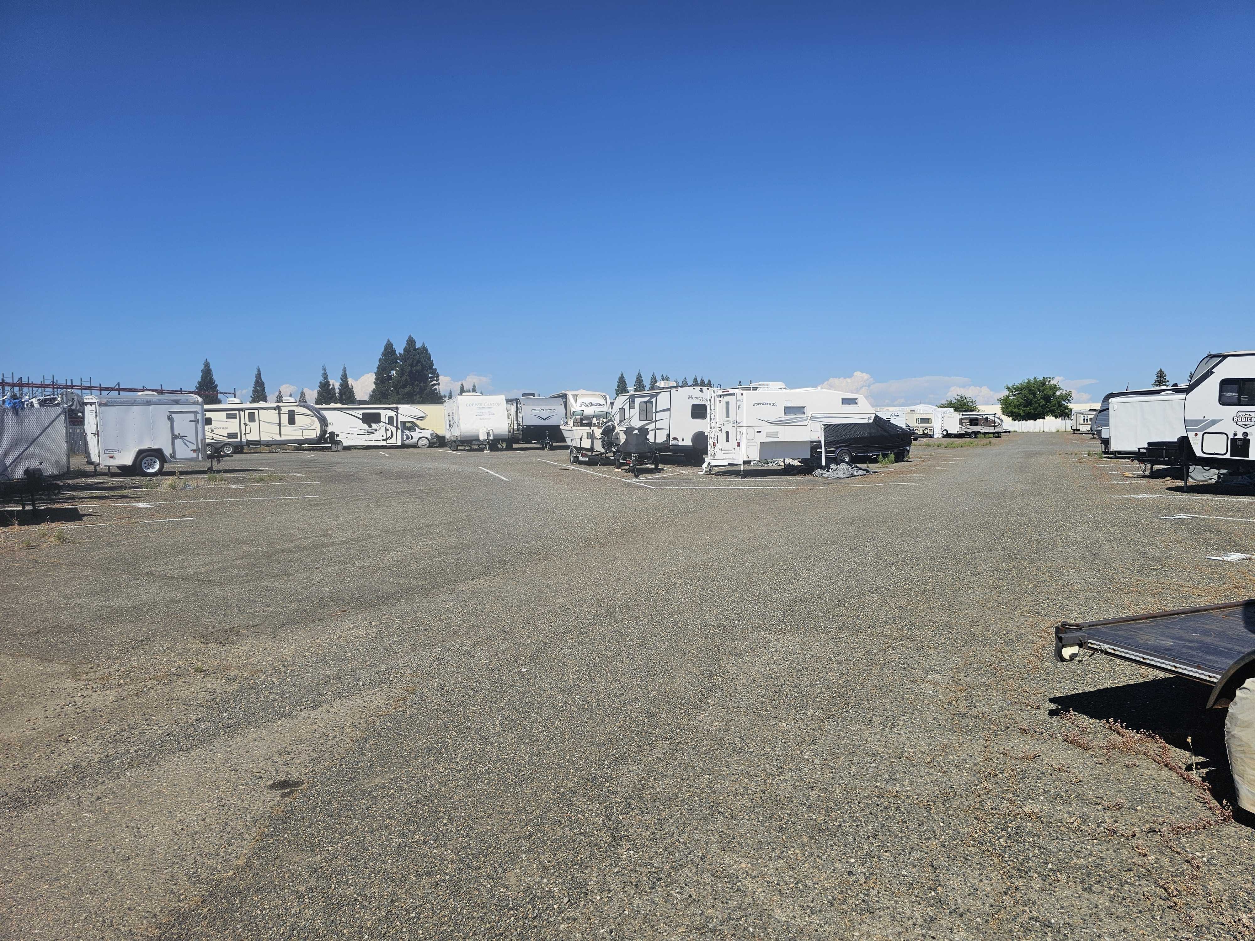 Outdoor Truck Storage in Rancho Cordova, CA | 3671 Omec Park Dr