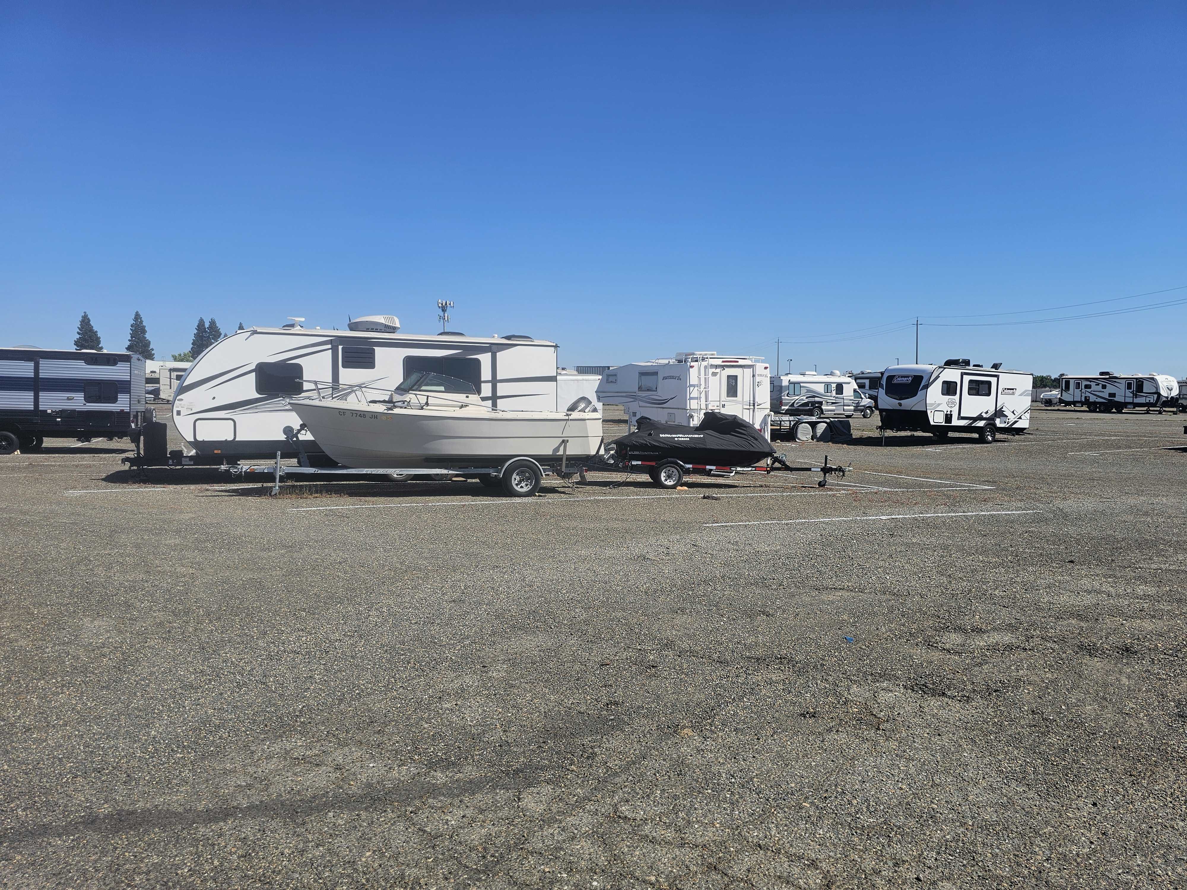 Secure Boat Storage in Rancho Cordova, CA | 3671 Omec Park Dr