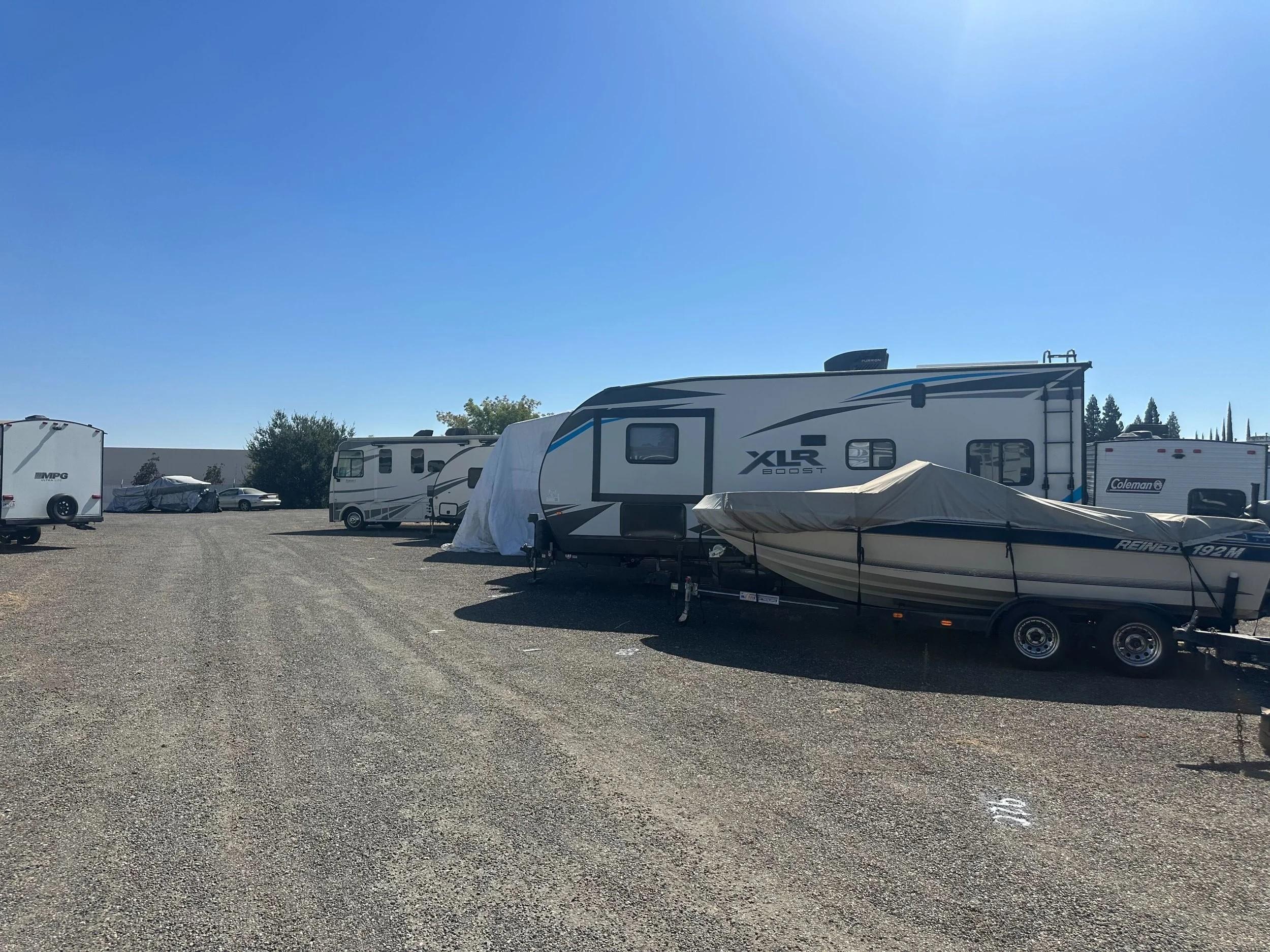 Affordable RV Storage in Rancho Cordova, CA | 3671 Omec Park Dr
