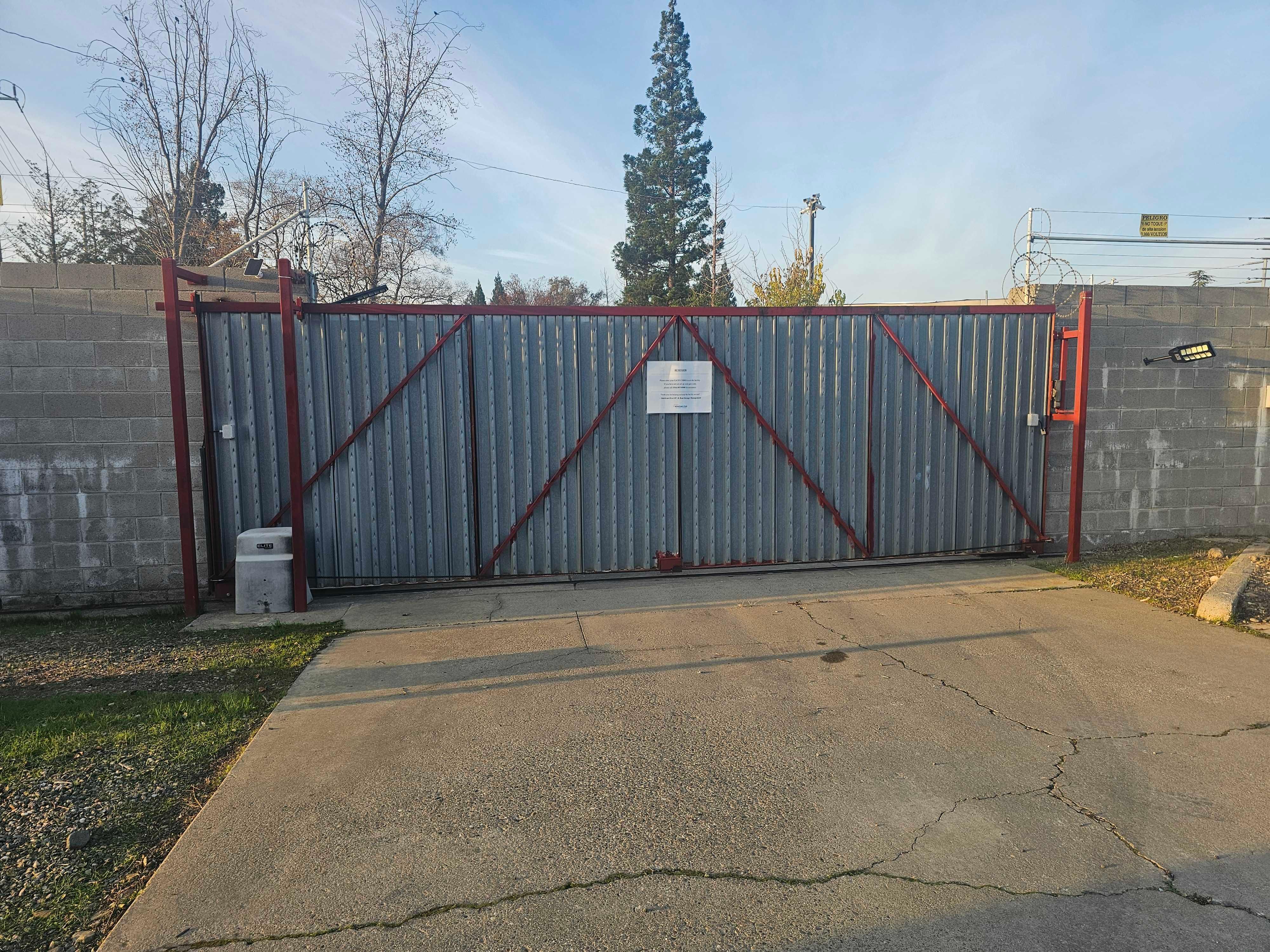 Gated RV Storage Facility in Rancho Cordova, CA | 3671 Omec Park Dr