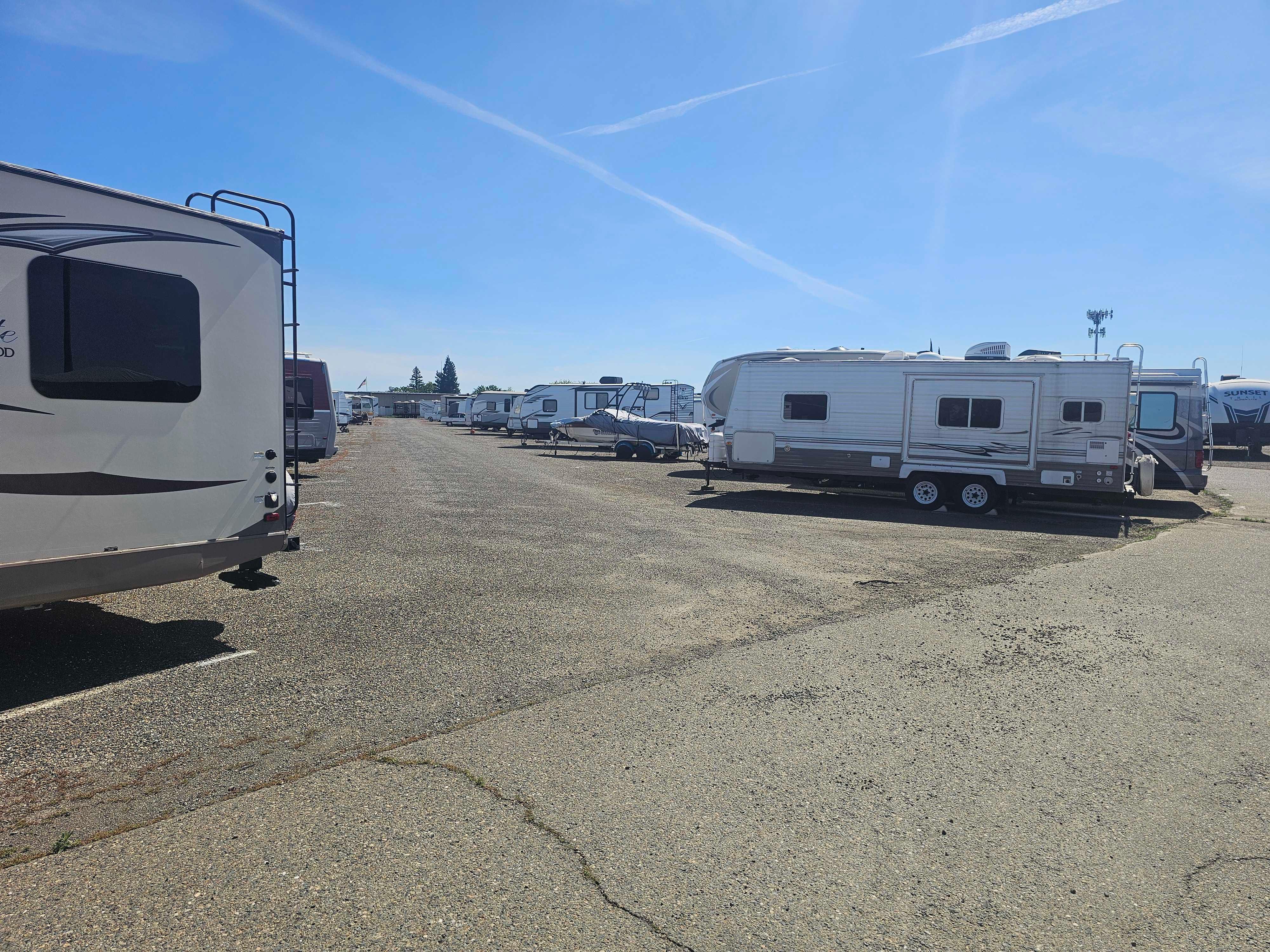 Outdoor Trailer Storage in Rancho Cordova, CA | 3671 Omec Park Dr