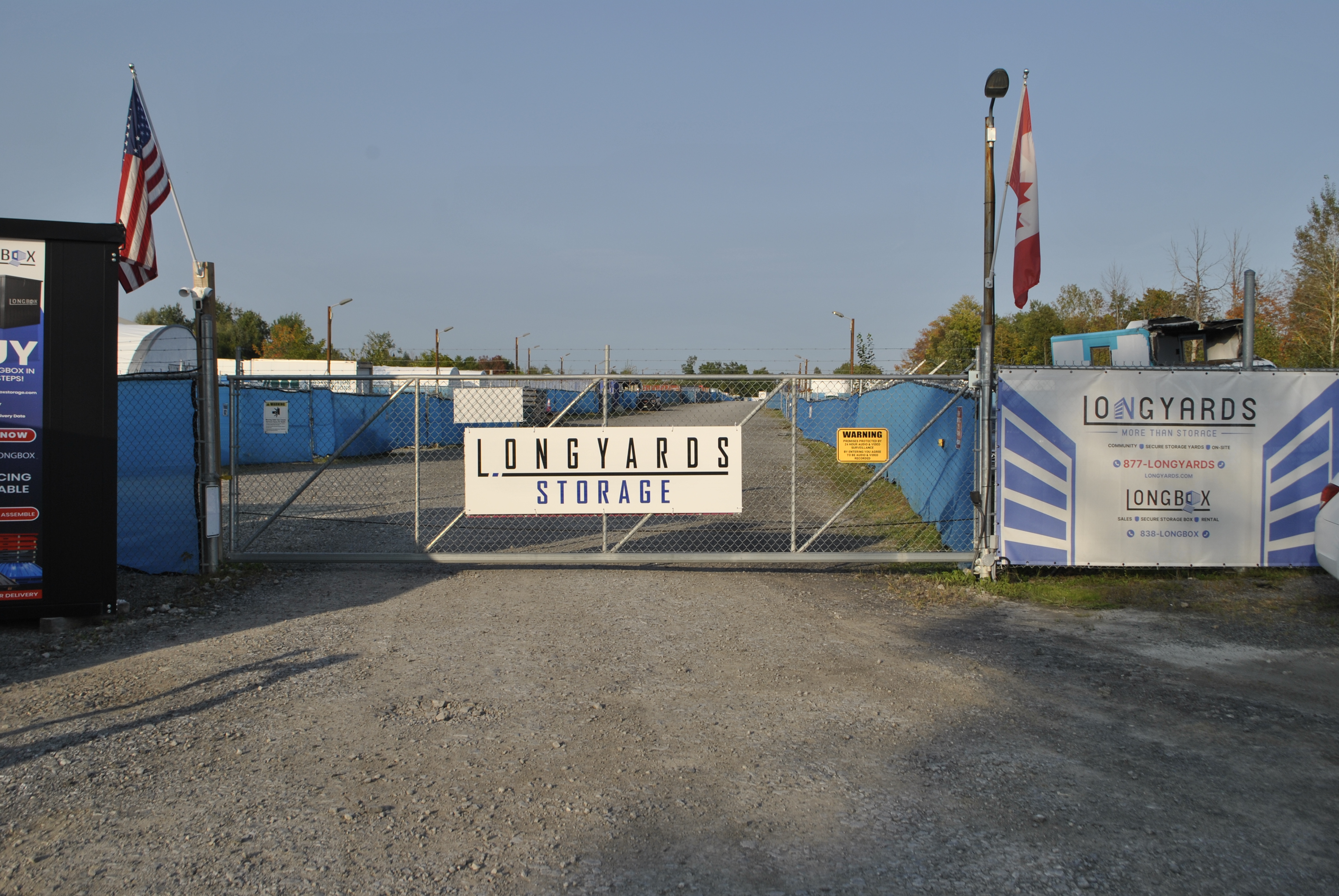 Fenced & Gated Facility in Ottawa, ON Fenced & Gated Facility in Ottawa, ON