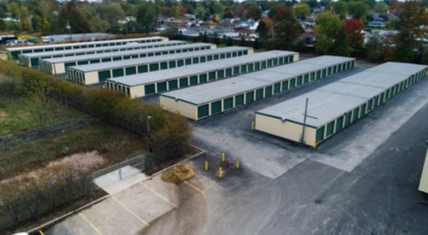 Aerial View of Parma Self Storage