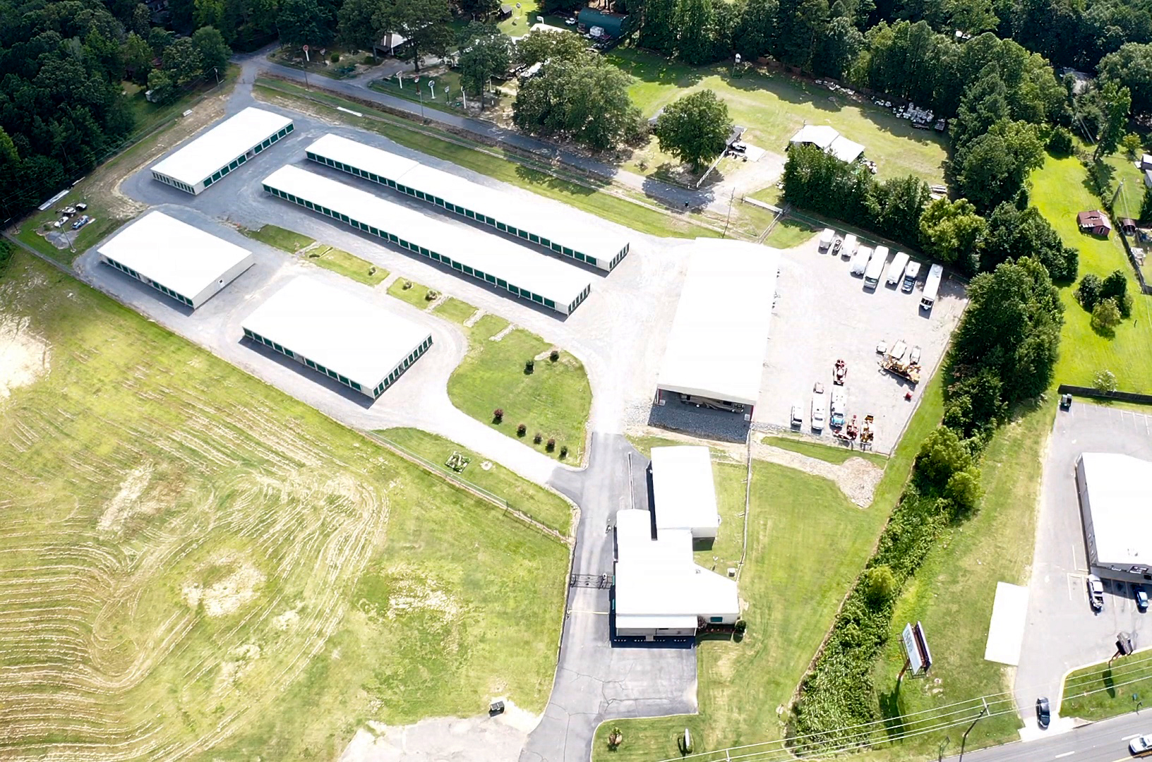 aerial view of the facility Pine Bluff, AR