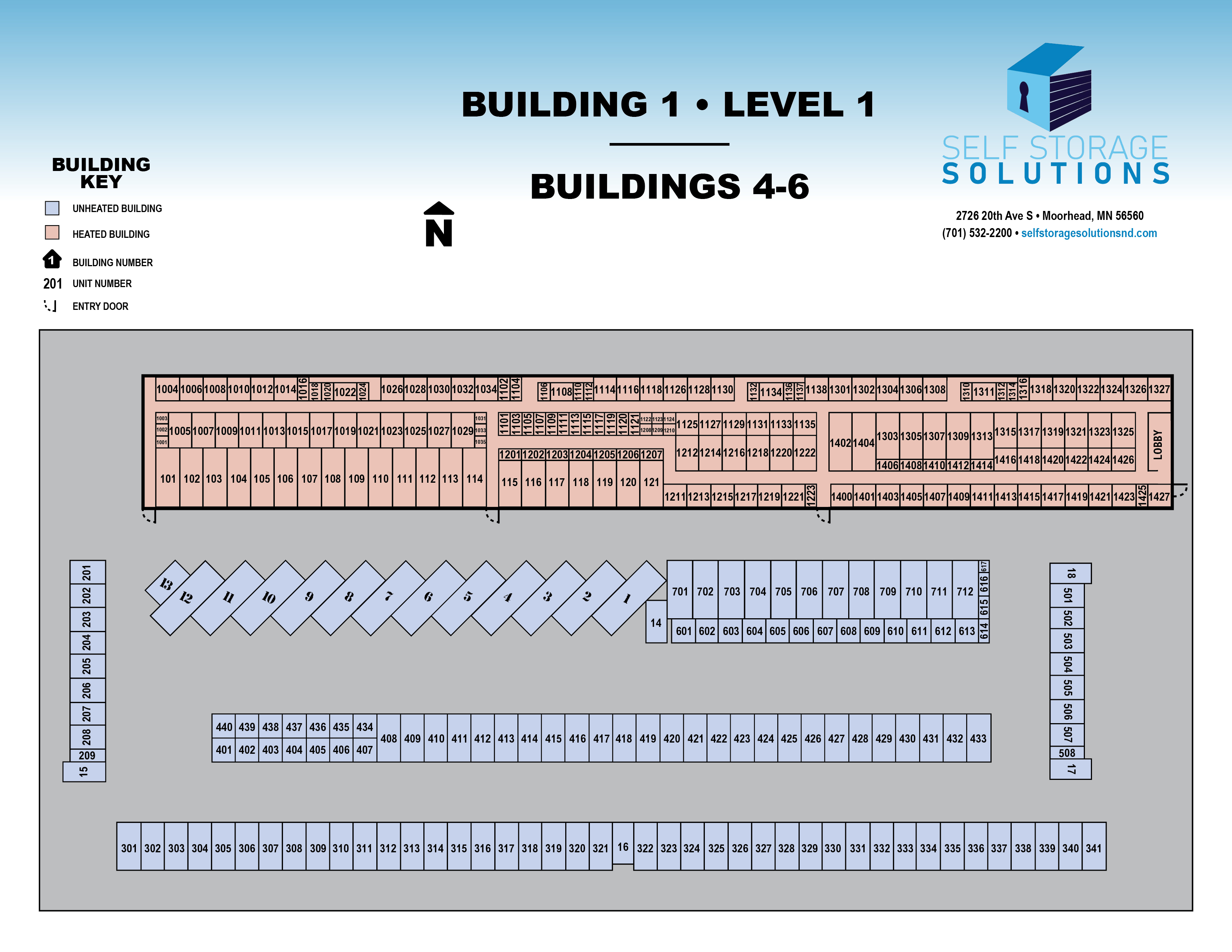 Moorhead Facility Map Self Storage - Updatedmap%20(10 023 23) 11082023121918587 
