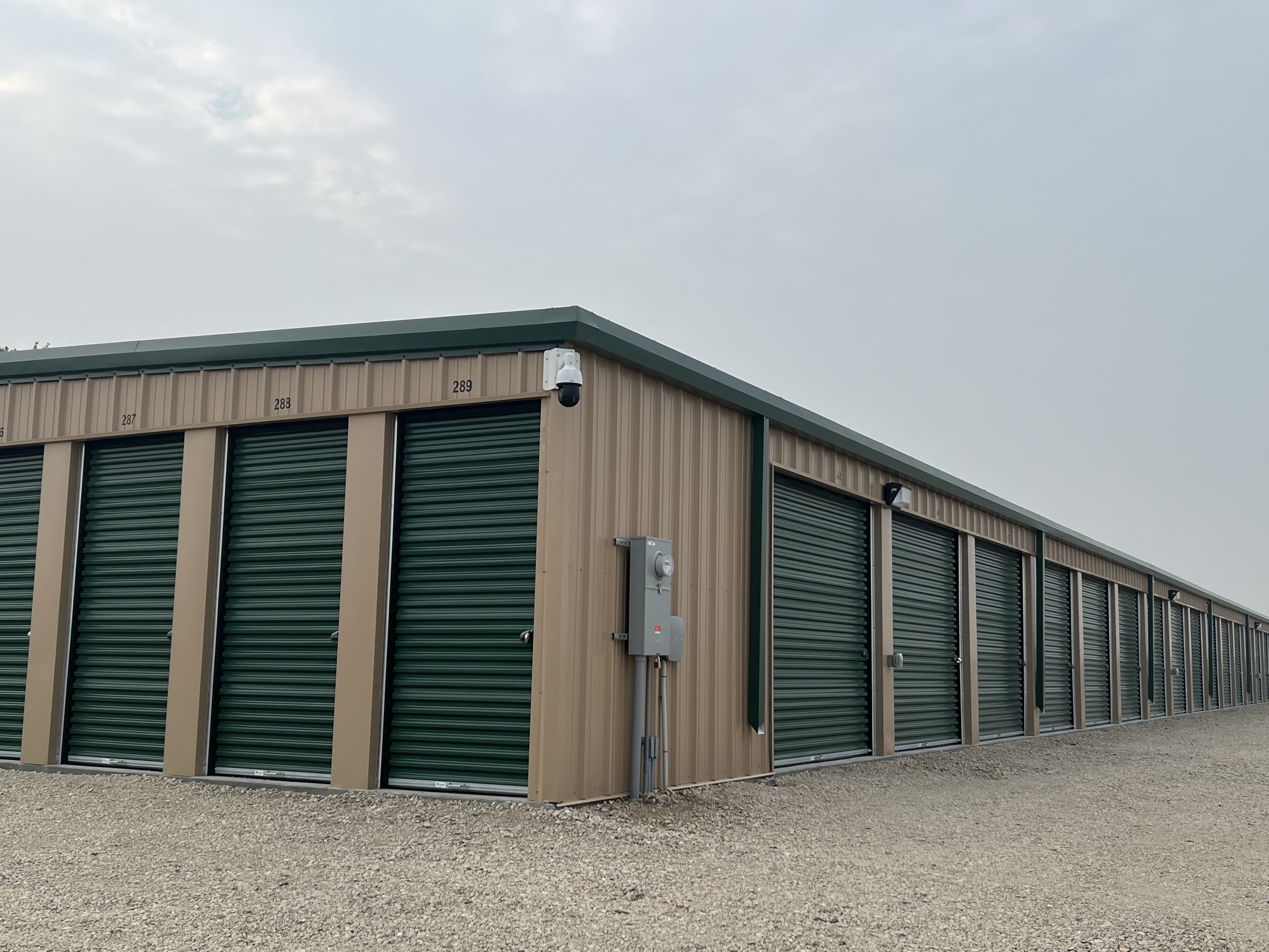 Larger storage units available