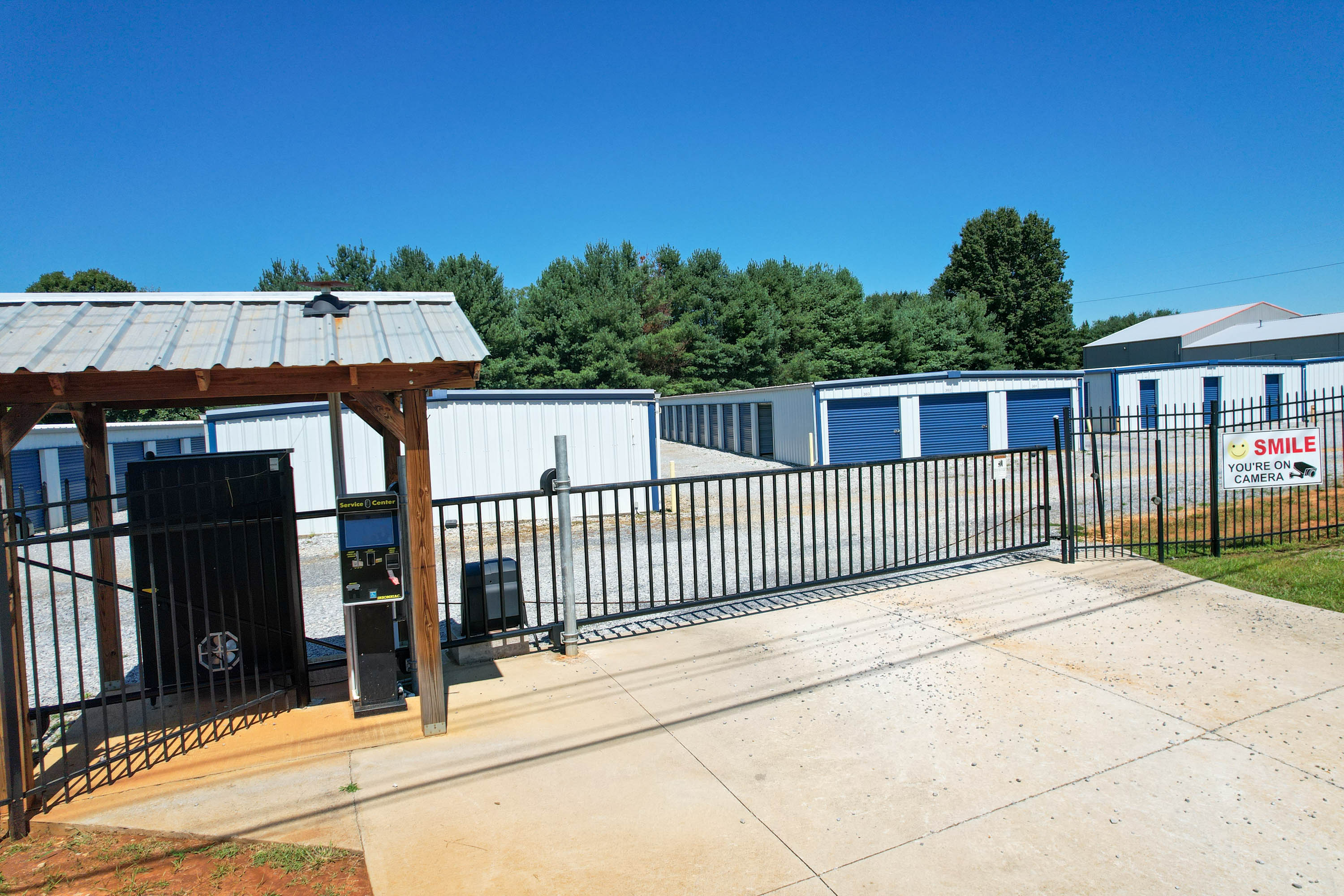 Fenced and Gated Self Storage in Afton, TN