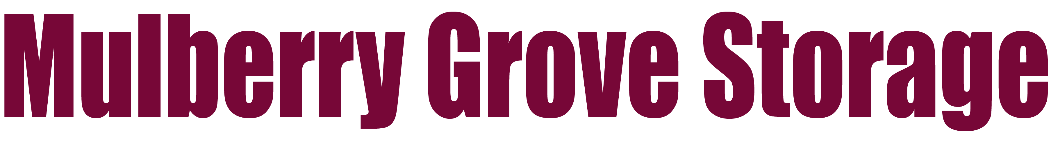 Mulberry Grove Storage Logo