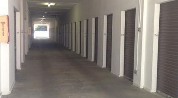 Indoor self storage units at Danielson Storage