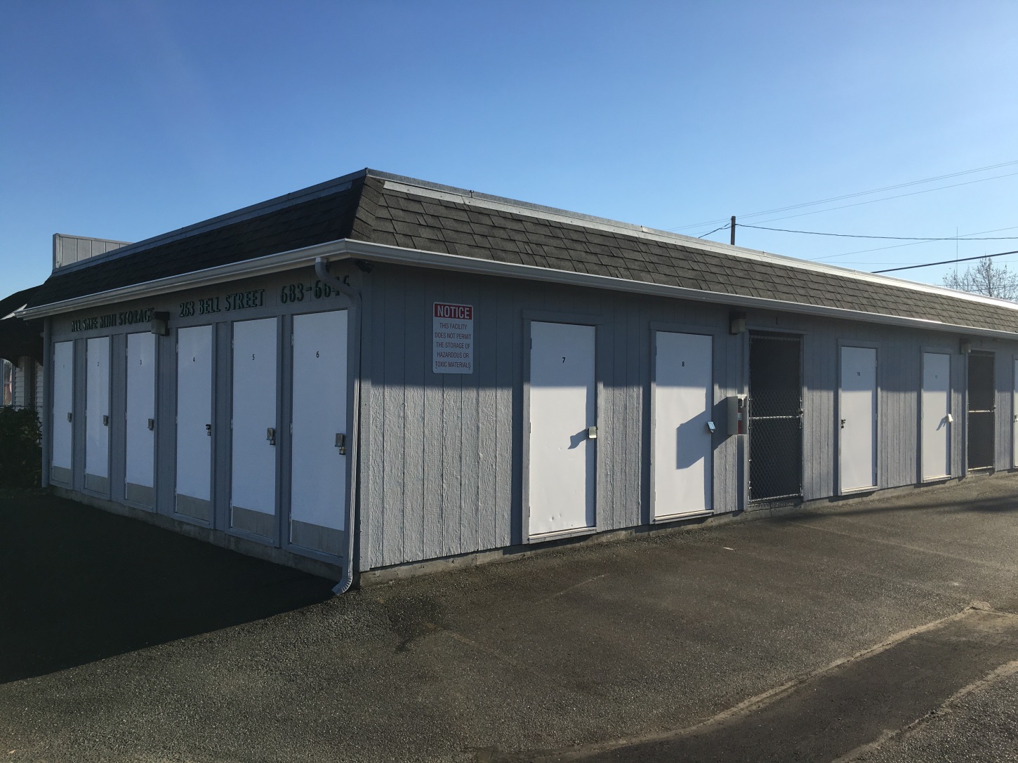 Storage Units in Sequim, WA at 263 Bell St Storage Units in Sequim, WA at 263 Bell St