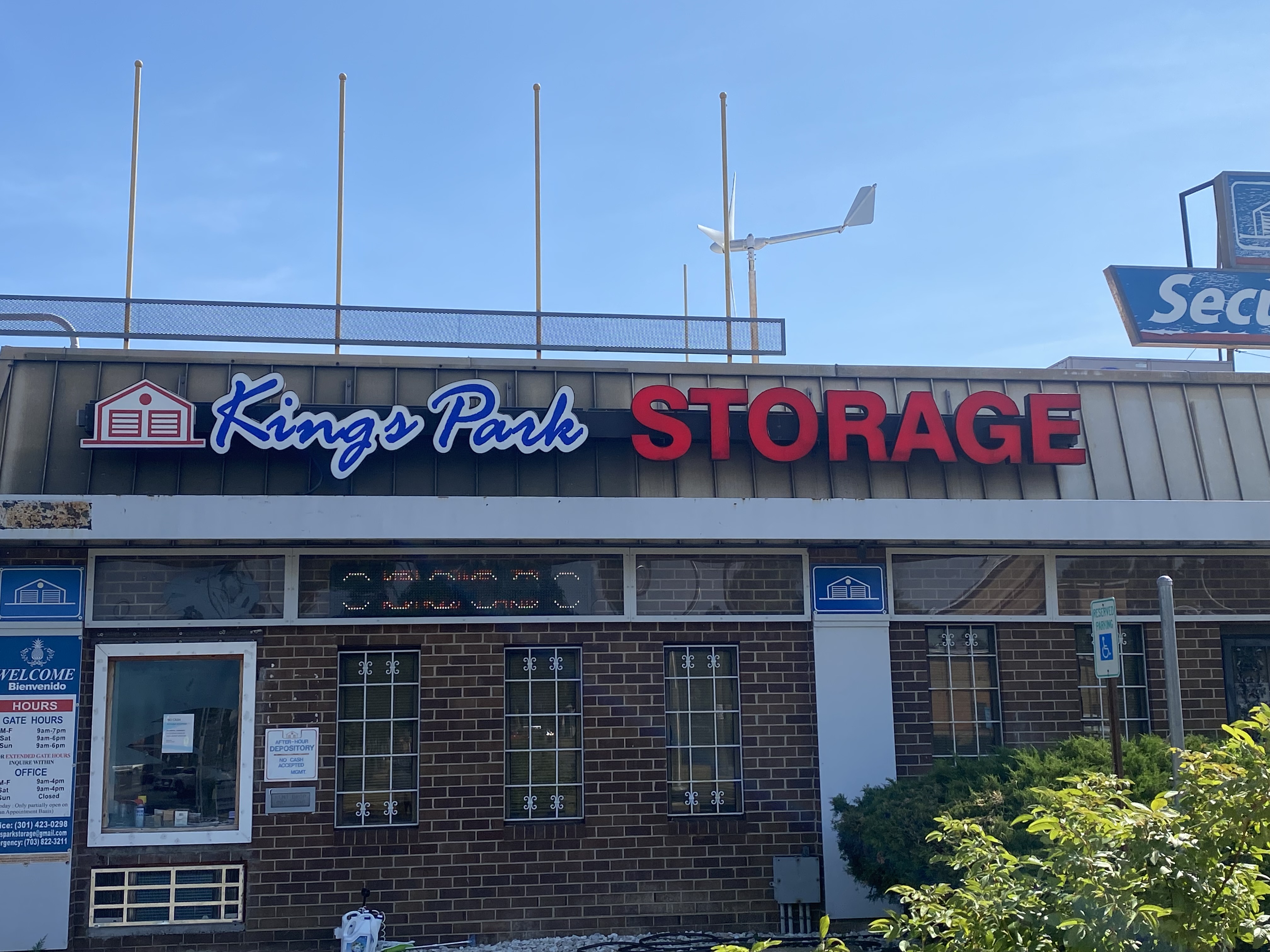 kings park mini storage at 3622 Old Silver Hill Rd, Suitland, MD 20746