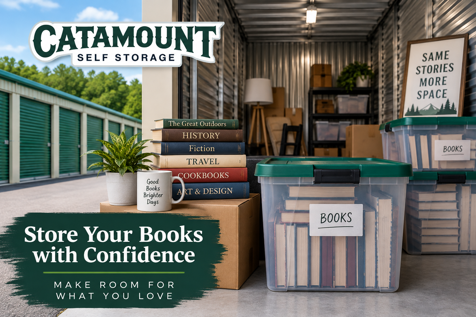 Store Your Books with Confidence