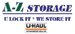 A to Z Storage logo w/ Uhaul