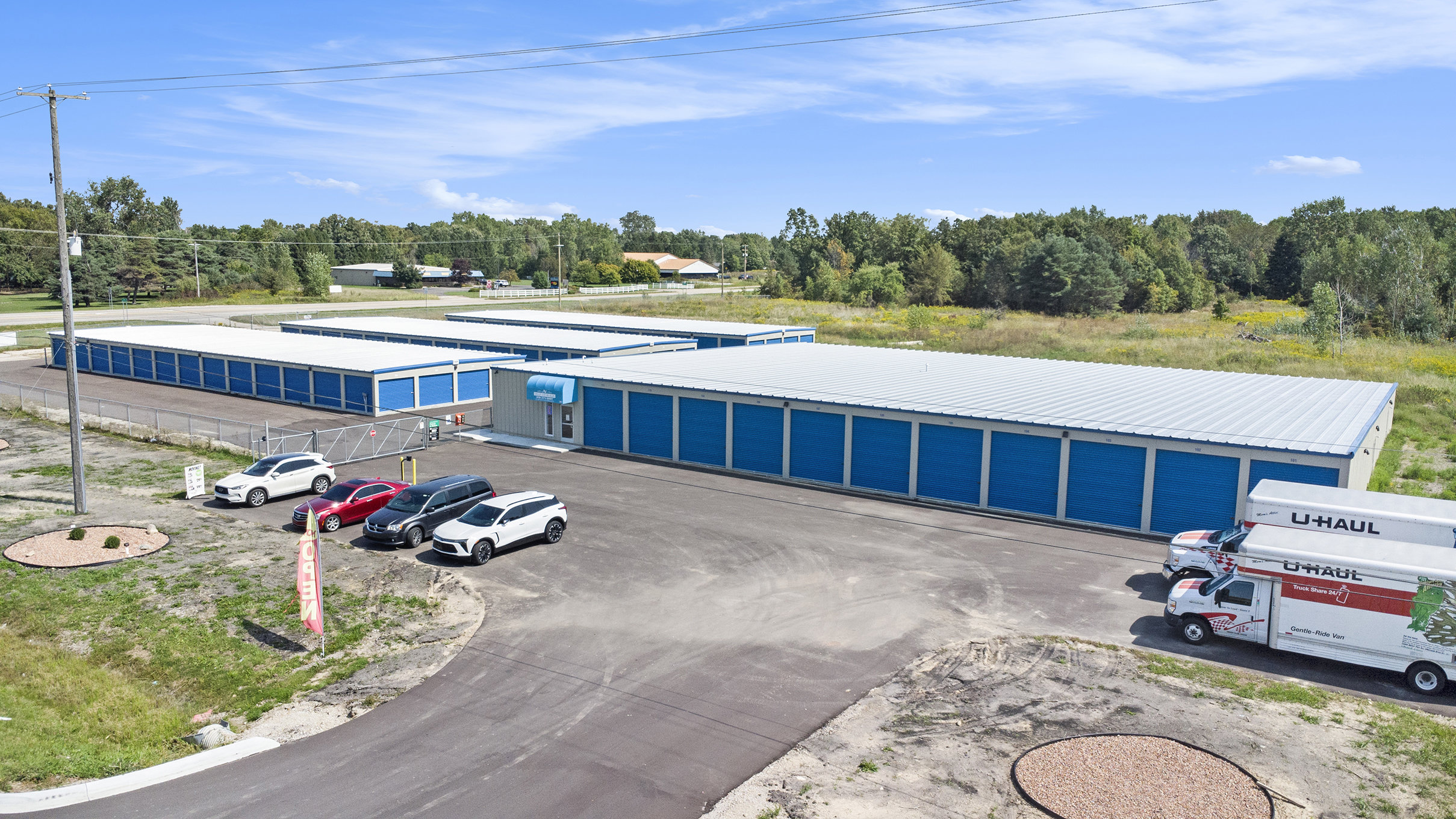 secured units in Lennon, MI