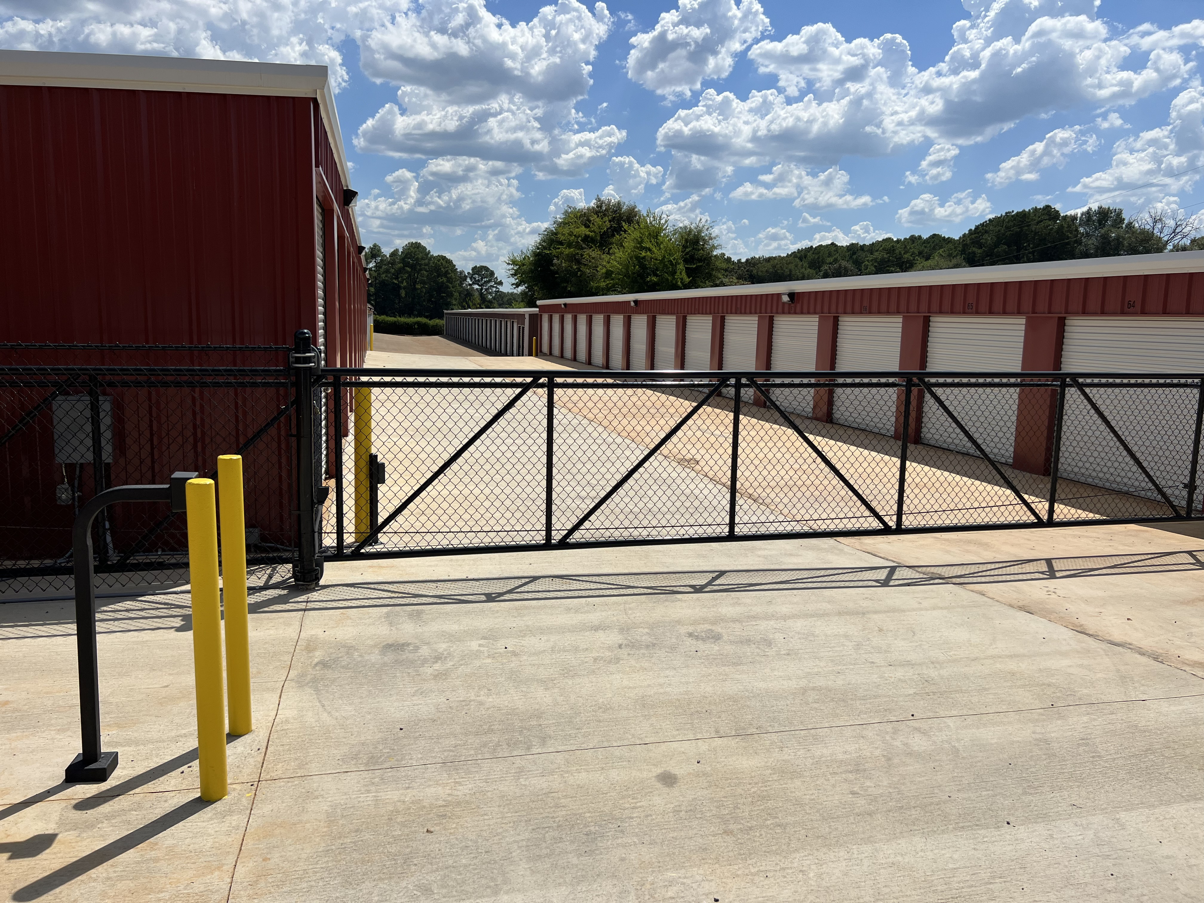 fenced and gated storage facility jacksonville tx