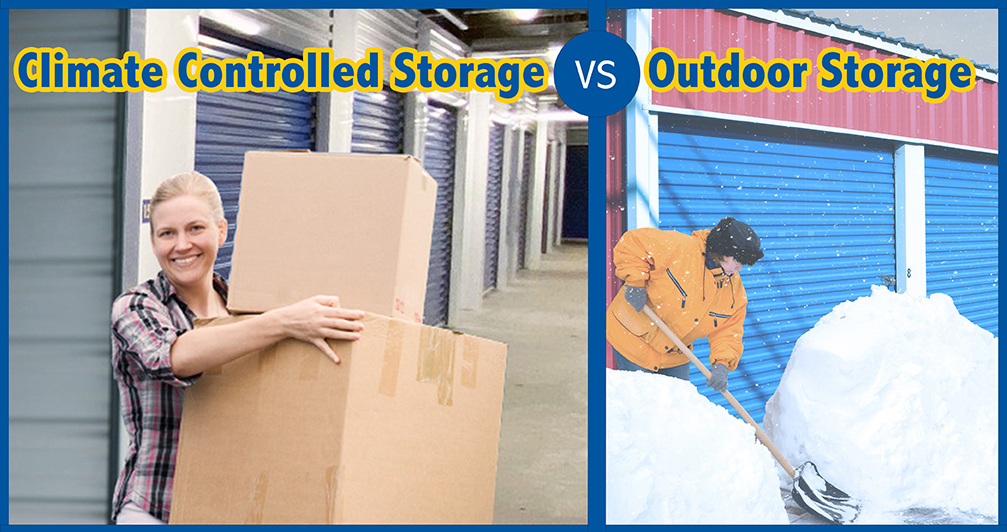 Climate Controlled Storage vs Outdoor Storage