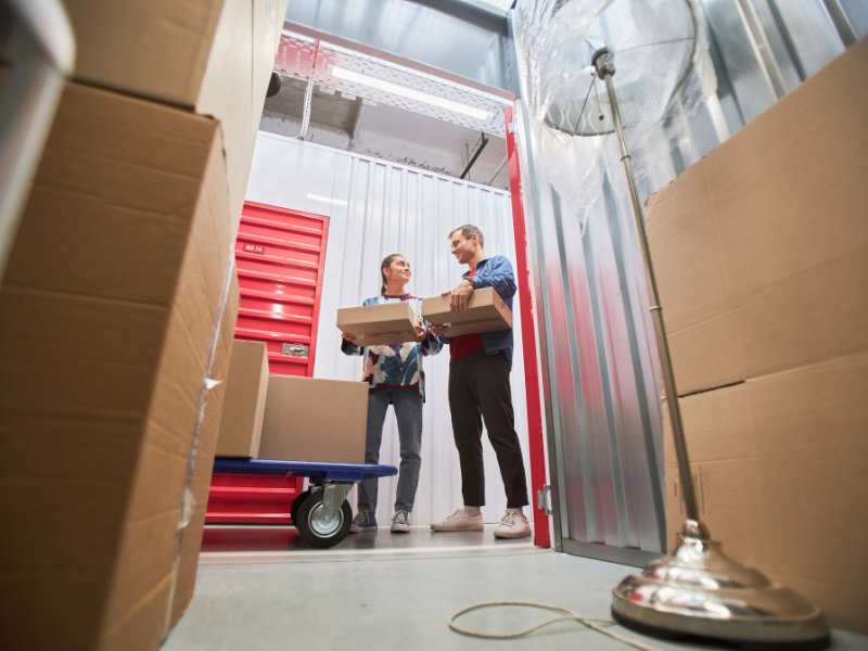 family-visiting-storage-unit