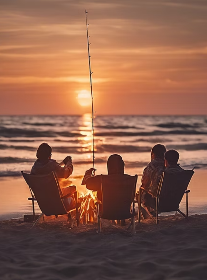 Fishing and Bonfire in Santa Rosa Beach, FL Fishing and Bonfire in Santa Rosa Beach, FL