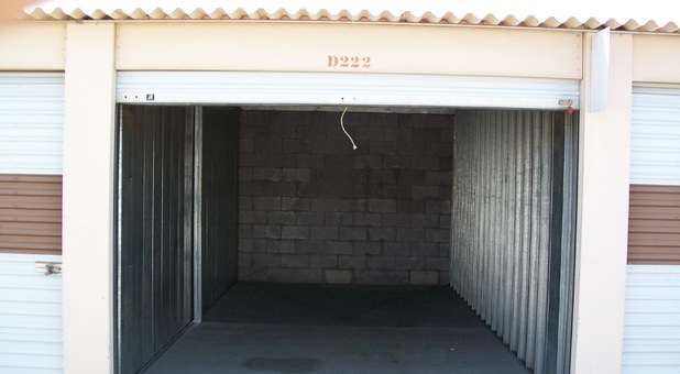 Clean and safe storage unit at Guardian Self Storage