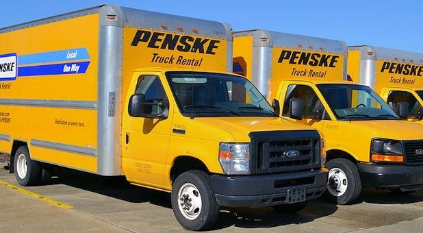 Penske Rental Trucks at Summerhill Storage