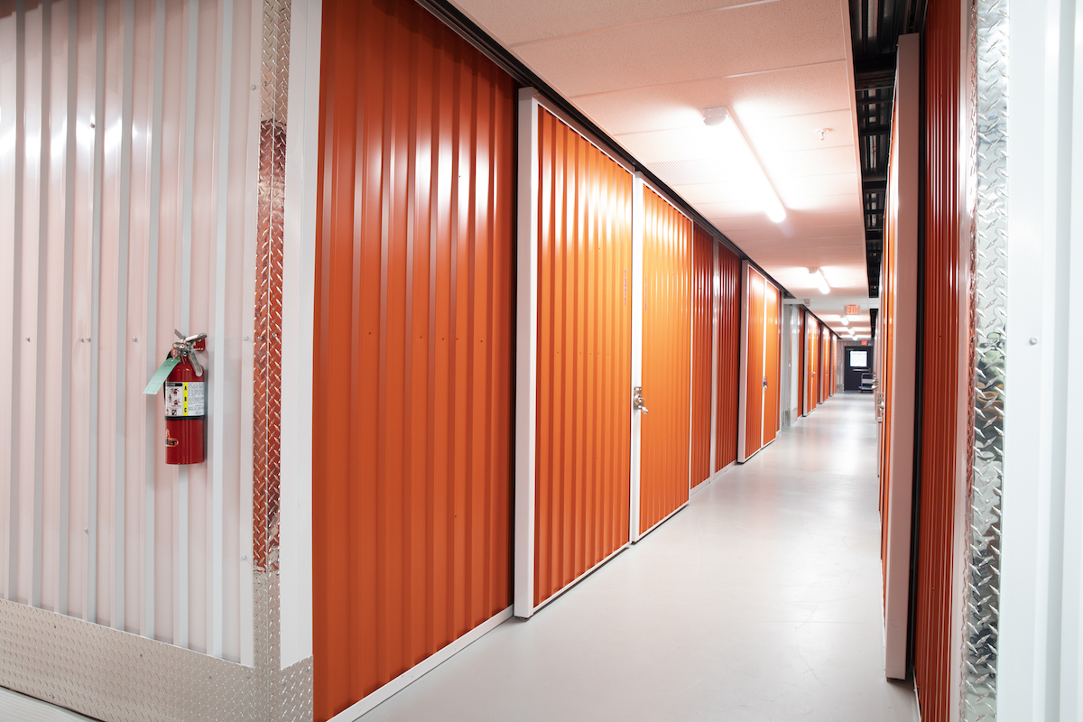 interior storage unit hallway in baton rouge, la