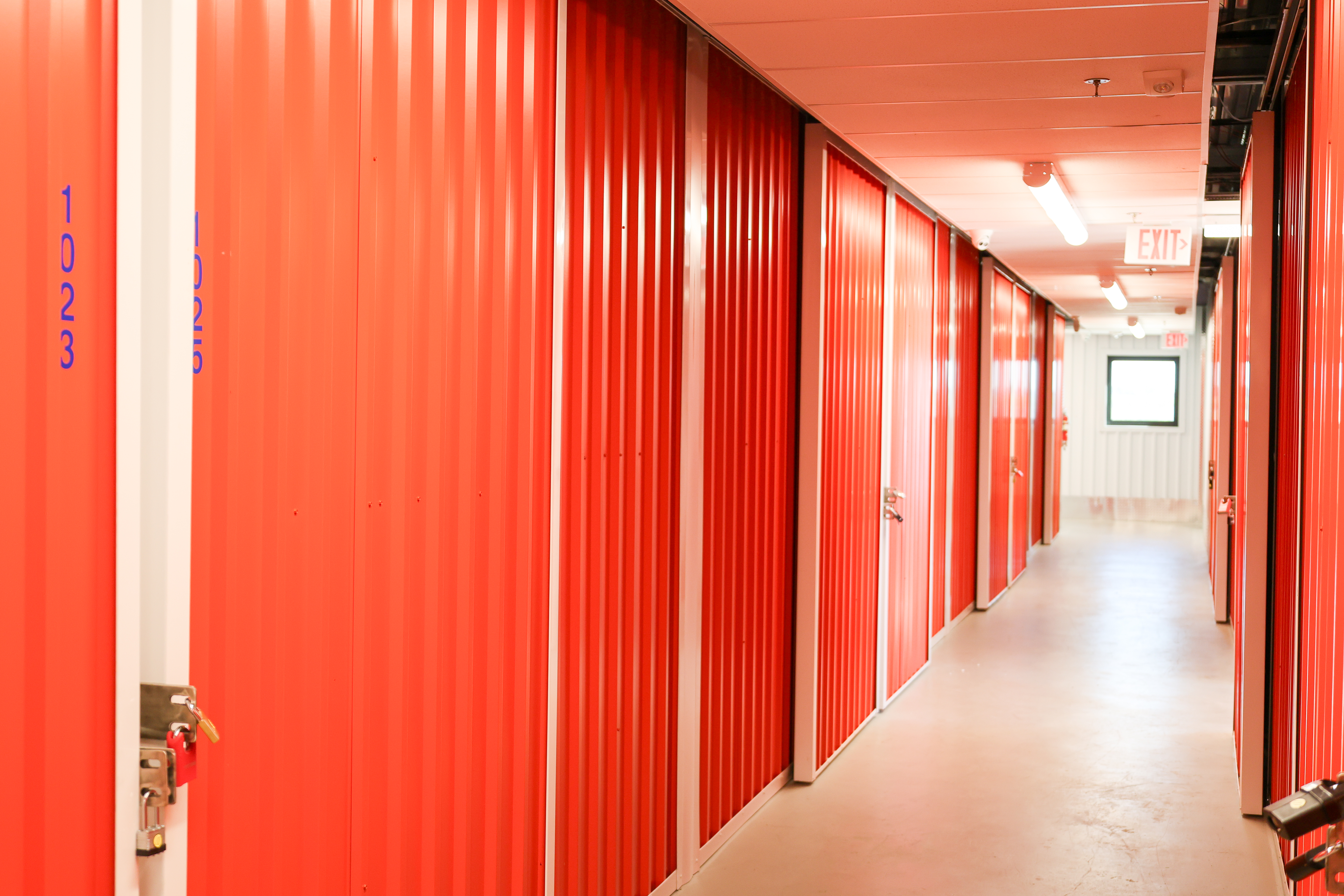 Clean indoor climate-controlled storage units at Dependable Storage in Youngsville, Louisiana