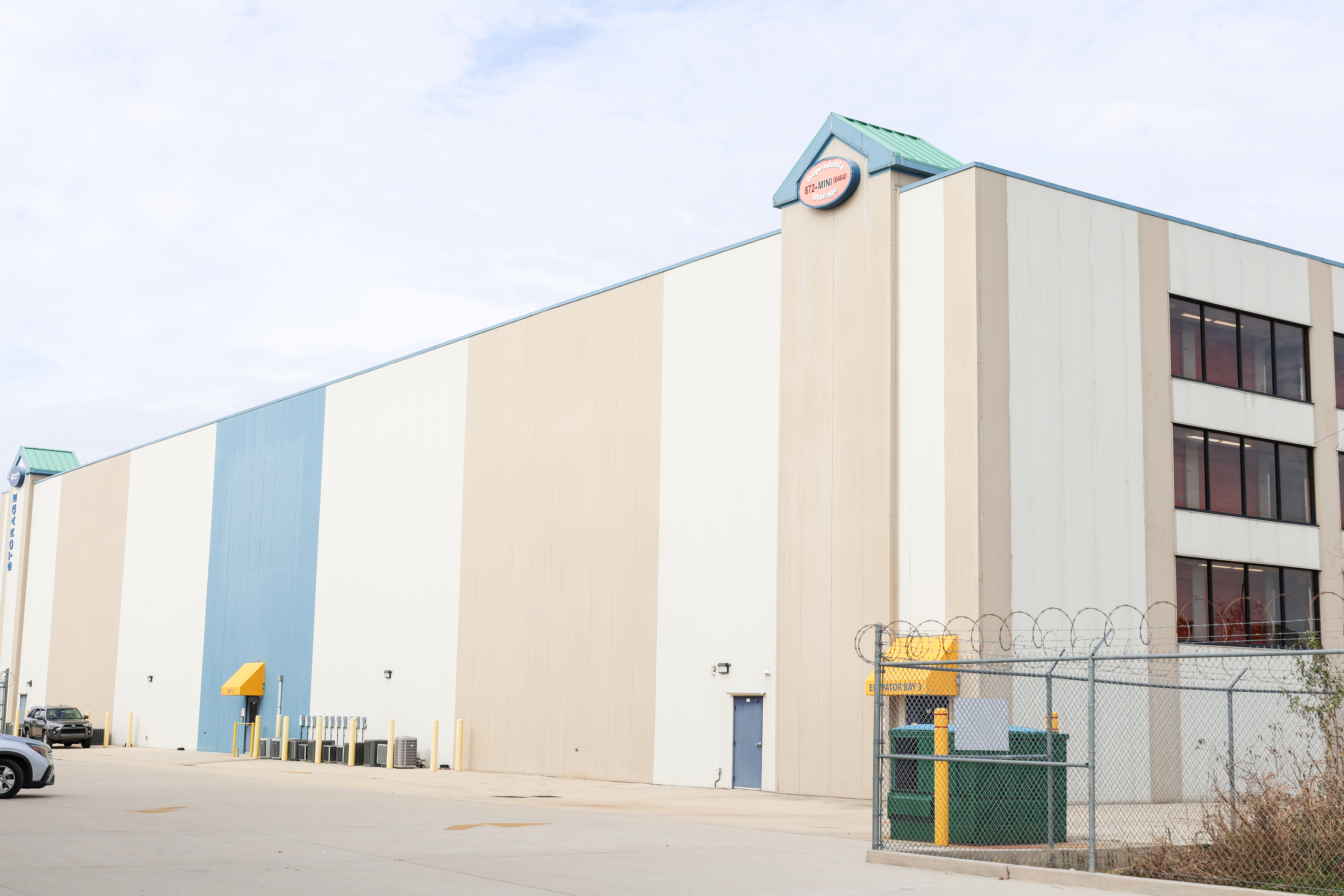 Dependable Storage secure self storage facility with multi-story climate-controlled building and gated access