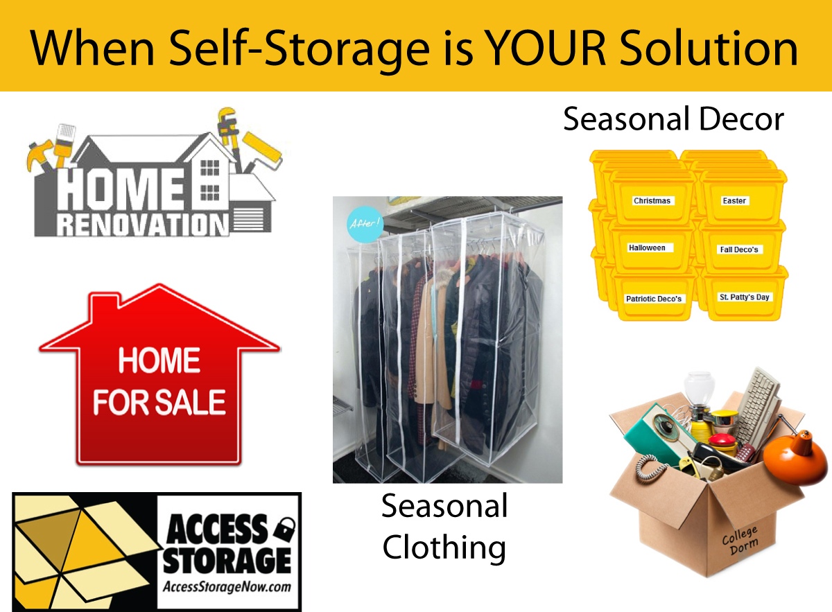 First Time Storage Renter Tips | Access Storage Now, LLC