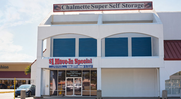 Chalmette Super Self Storage store front