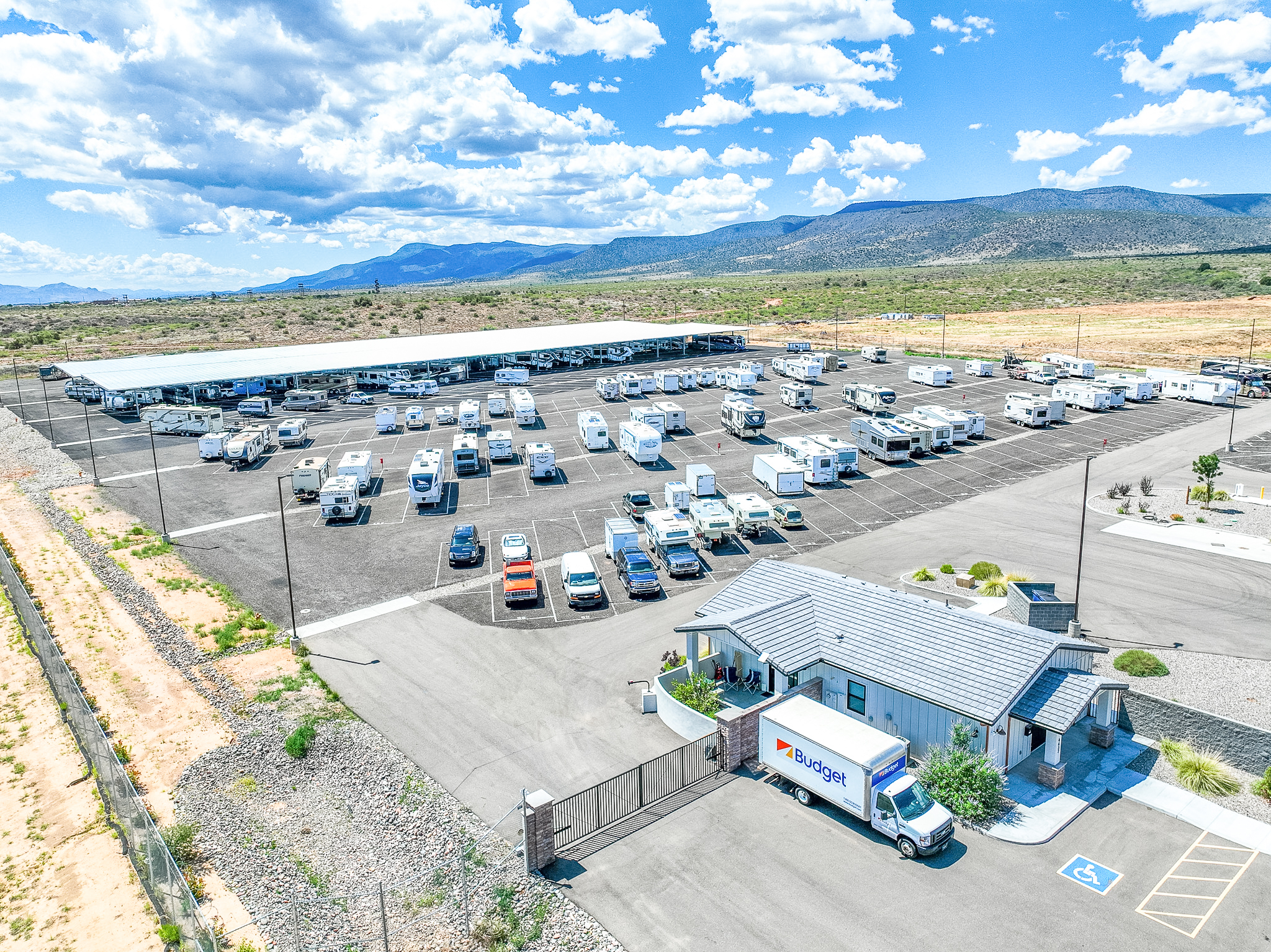 Covered RV and Boat Storage near Camp Verde, Cottonwood and Sedona Arizona