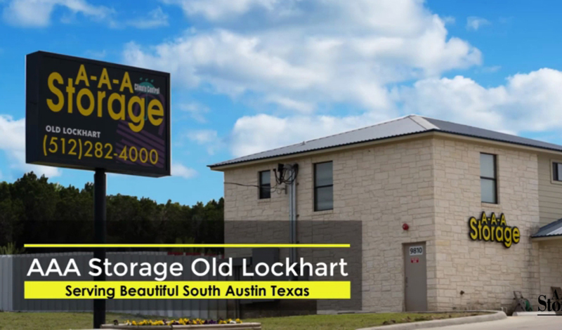 AAA Storage on Old Lockhart Rd in Austin Texas