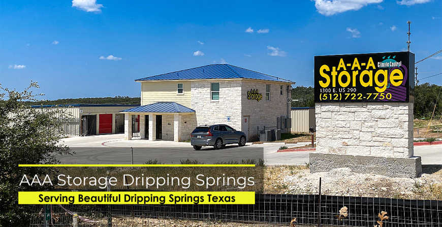 AAA Storage Dripping Springs, 1300 E US 290 Dripping Springs, TX 78620