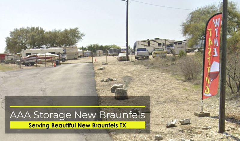 AAA Storage on Texas Hwy 46 in New Braunfels Texas