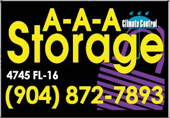 AAA Storage facility on 4745 FL-16, St Augustine, FL