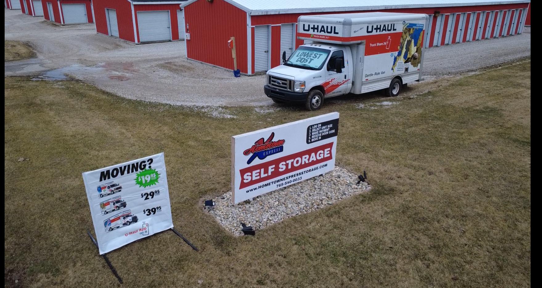 secured units in Fairmount, IN