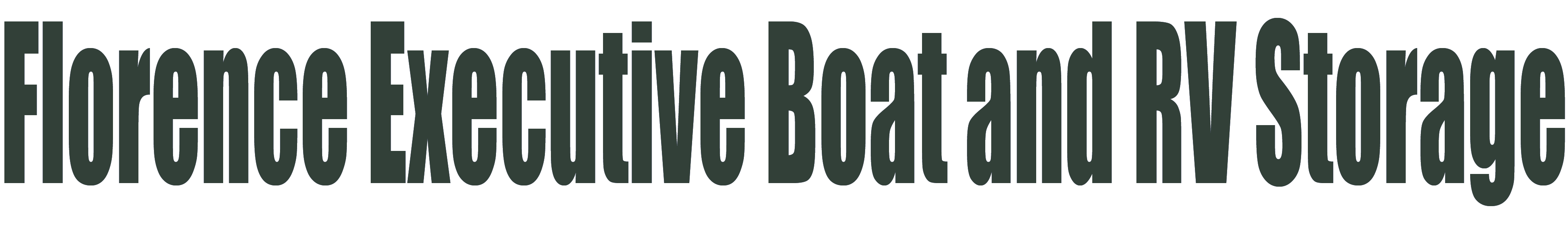 Florence Executive Boat and RV Storage