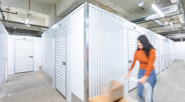 Interior Storage Units at Expansive Storage