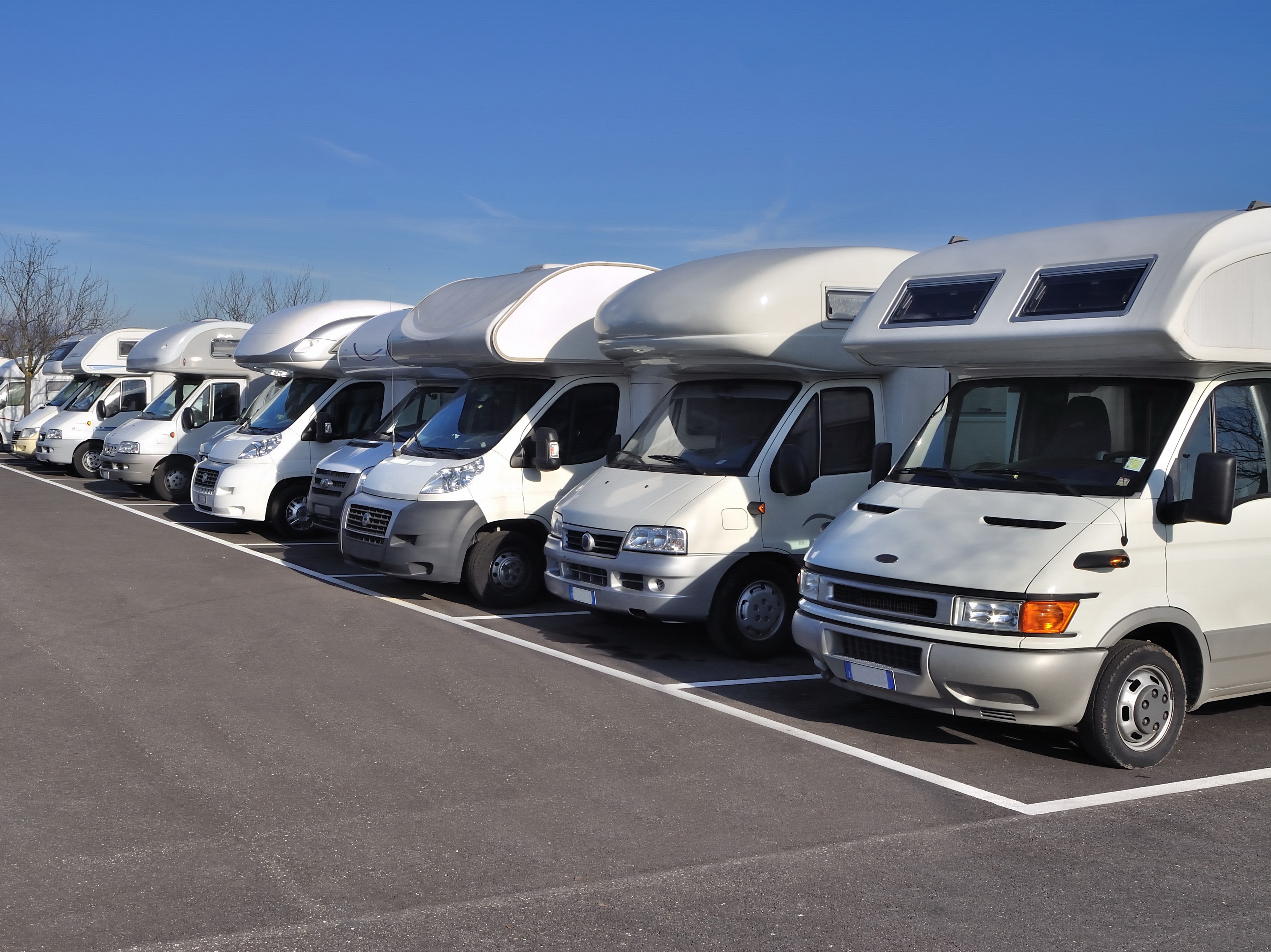 Outdoor RV Parking in Midland, NC